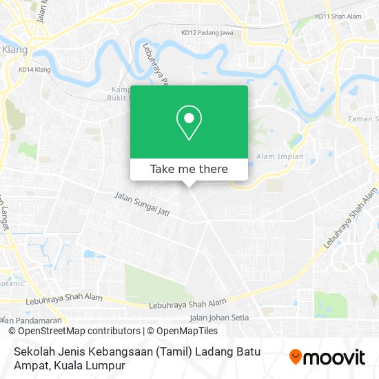 Sekolah Jenis Kebangsaan (Tamil) Ladang Batu Ampat map