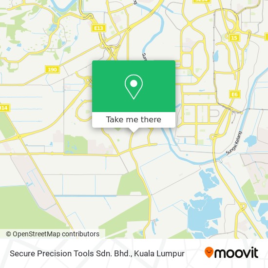 Secure Precision Tools Sdn. Bhd. map