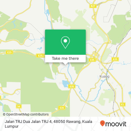 Jalan TRJ Dua Jalan TRJ 4, 48050 Rawang map