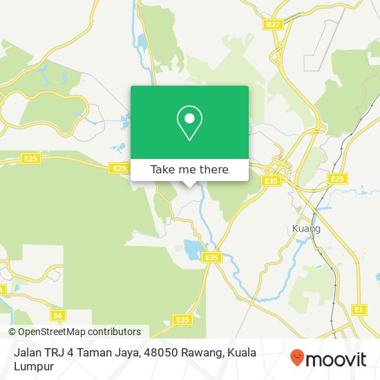 Jalan TRJ 4 Taman Jaya, 48050 Rawang map