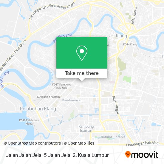 Peta Jalan Jalan Jelai 5 Jalan Jelai 2