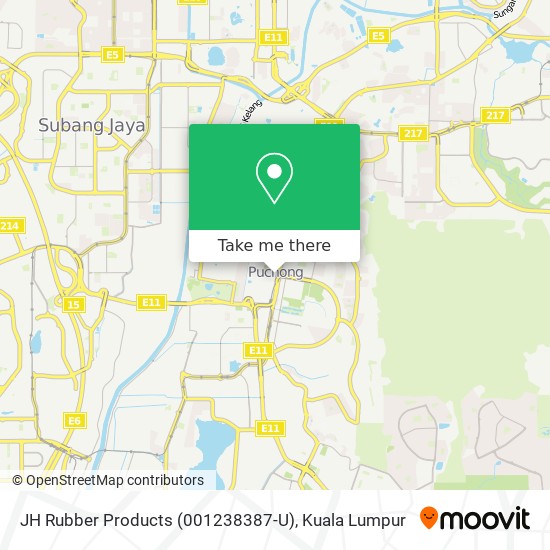 JH Rubber Products (001238387-U) map