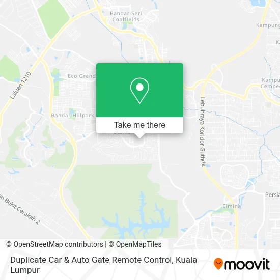 Duplicate Car & Auto Gate Remote Control map