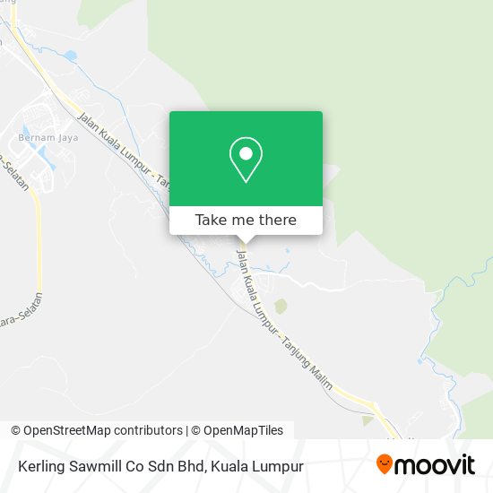 Peta Kerling Sawmill Co Sdn Bhd