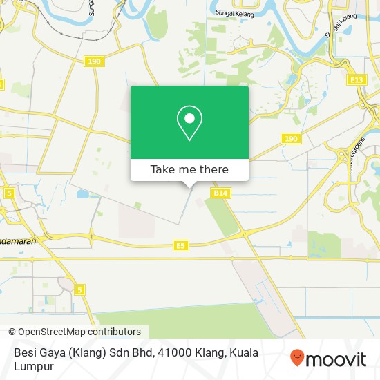 Besi Gaya (Klang) Sdn Bhd, 41000 Klang map