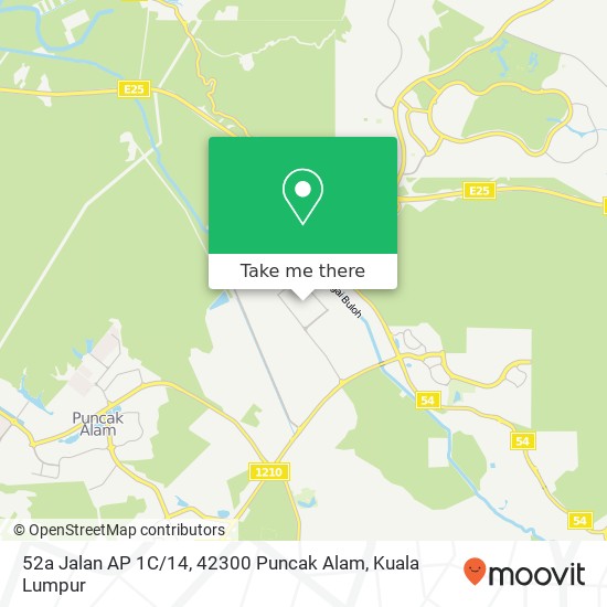 52a Jalan AP 1C / 14, 42300 Puncak Alam map