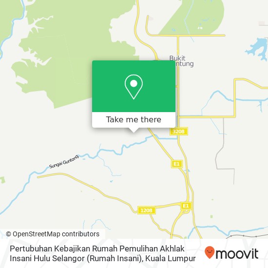 Pertubuhan Kebajikan Rumah Pemulihan Akhlak Insani Hulu Selangor (Rumah Insani), Jalan Mawar 3A / 1 48300 Serendah map