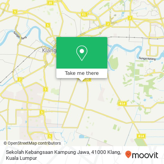 Sekolah Kebangsaan Kampung Jawa, 41000 Klang map