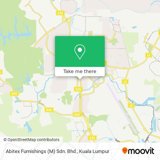 Abitex Furnishings (M) Sdn. Bhd. map