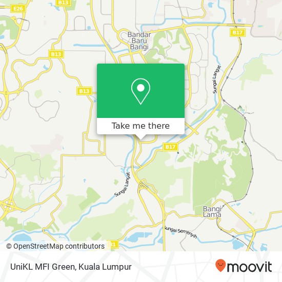 UniKL MFI Green map