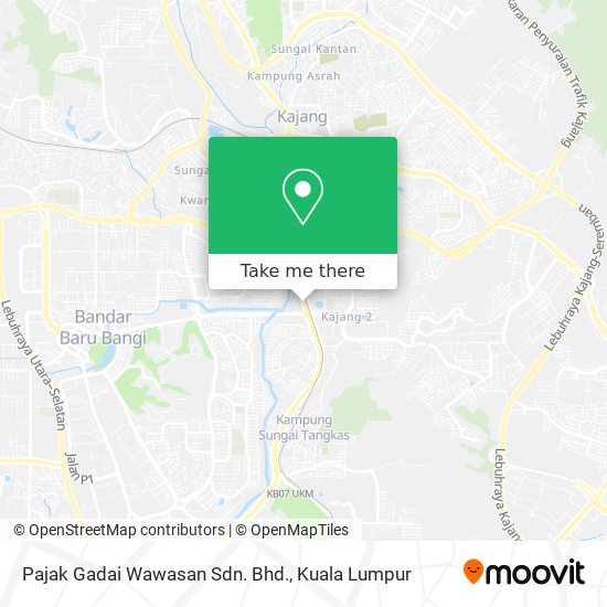 Pajak Gadai Wawasan Sdn. Bhd. map