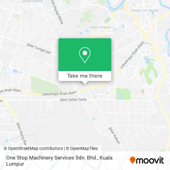 One Stop Machinery Services Sdn. Bhd. map