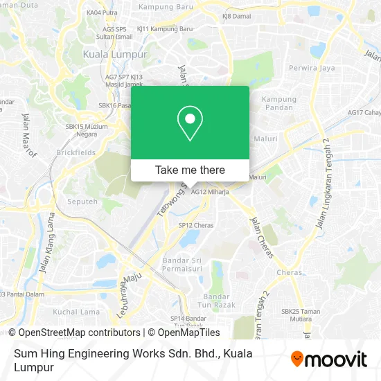 Sum Hing Engineering Works Sdn. Bhd. map