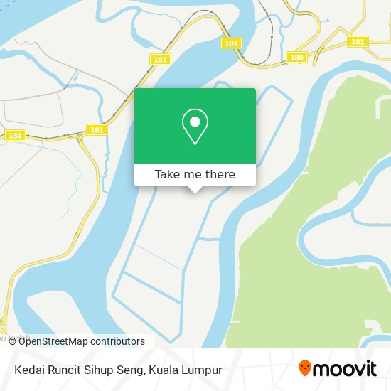 Kedai Runcit Sihup Seng map