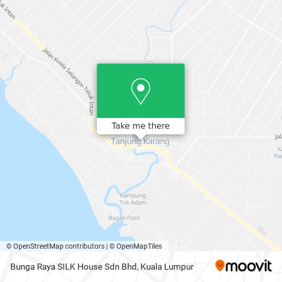 Bunga Raya SILK House Sdn Bhd map