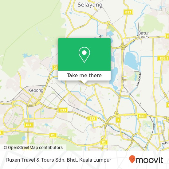 Ruxen Travel & Tours Sdn. Bhd. map