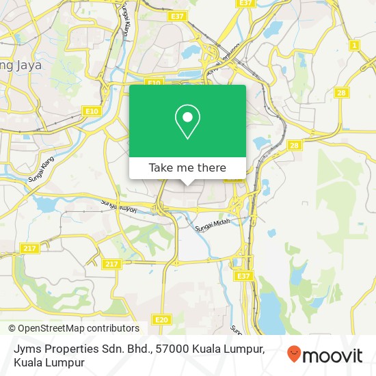 Jyms Properties Sdn. Bhd., 57000 Kuala Lumpur map