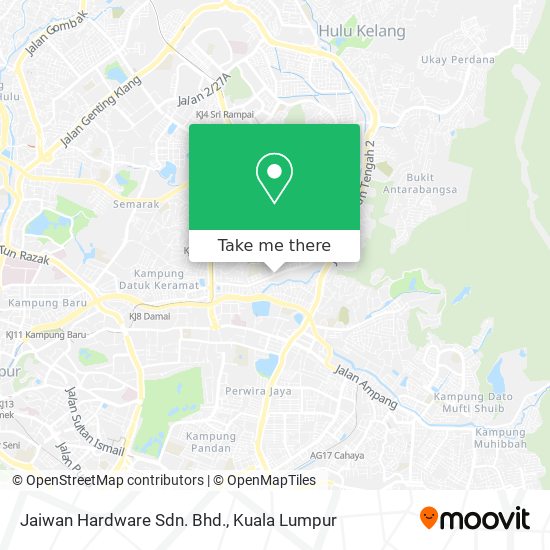 Jaiwan Hardware Sdn. Bhd. map