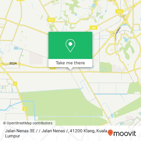 Peta Jalan Nenas 3E / / Jalan Nenas /, 41200 Klang