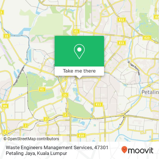 Waste Engineers Management Services, 47301 Petaling Jaya map