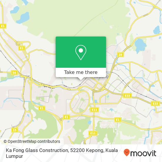 Peta Ka Fong Glass Construction, 52200 Kepong