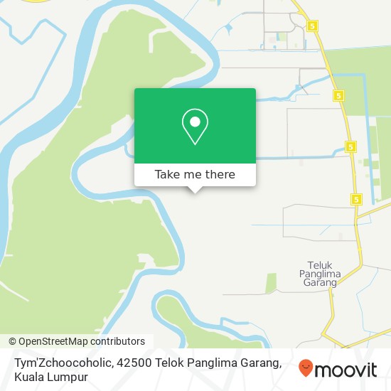 Tym'Zchoocoholic, 42500 Telok Panglima Garang map