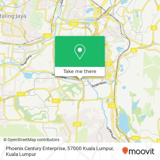 Phoenix Century Enterprise, 57000 Kuala Lumpur map