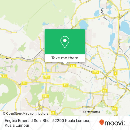 Engtex Emerald Sdn. Bhd., 52200 Kuala Lumpur map