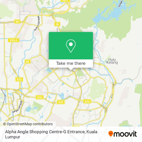 Alpha Angle Shopping Centre-G Entrance map