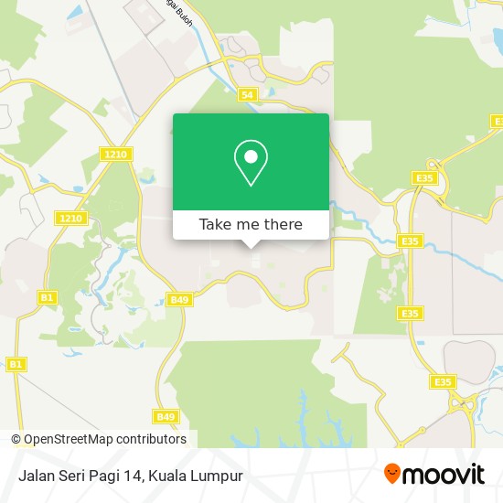 Jalan Seri Pagi 14 map
