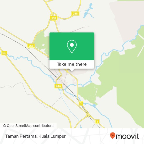 Taman Pertama map