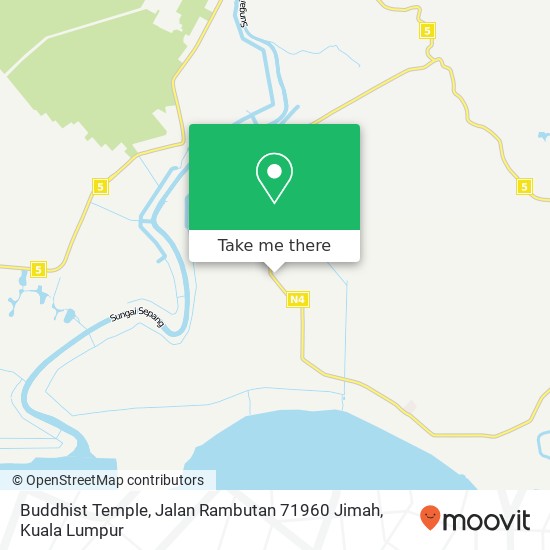 Buddhist Temple, Jalan Rambutan 71960 Jimah map