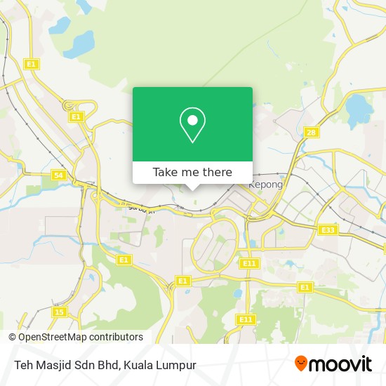 Teh Masjid Sdn Bhd map