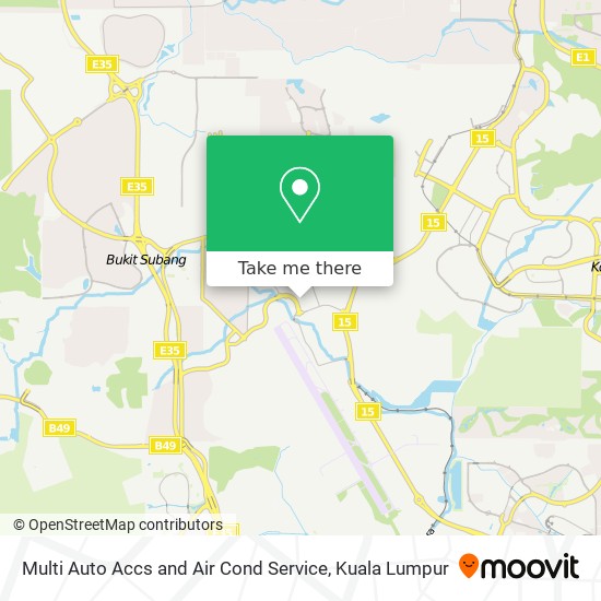 Multi Auto Accs and Air Cond Service map