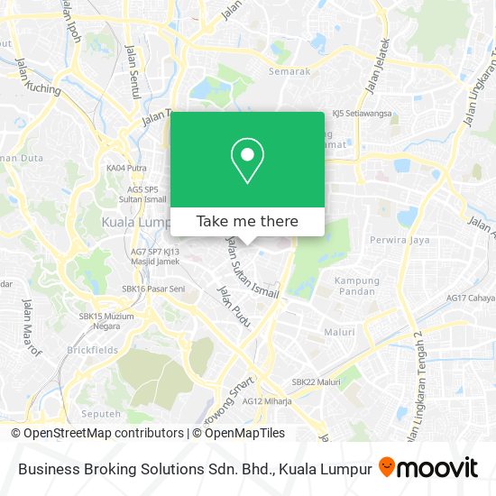 Business Broking Solutions Sdn. Bhd. map