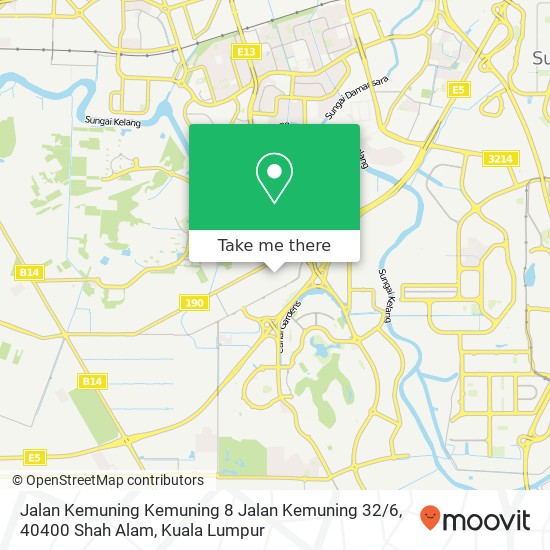 Peta Jalan Kemuning Kemuning 8 Jalan Kemuning 32 / 6, 40400 Shah Alam