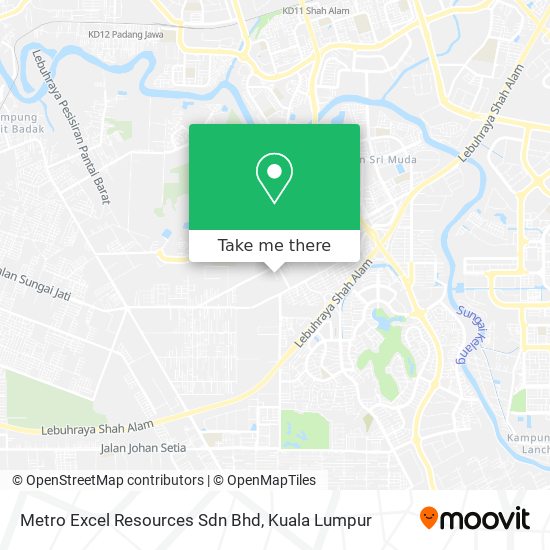 Peta Metro Excel Resources Sdn Bhd