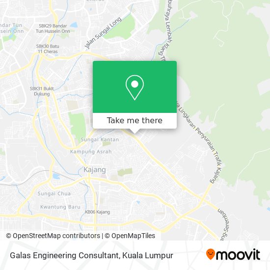 Galas Engineering Consultant map