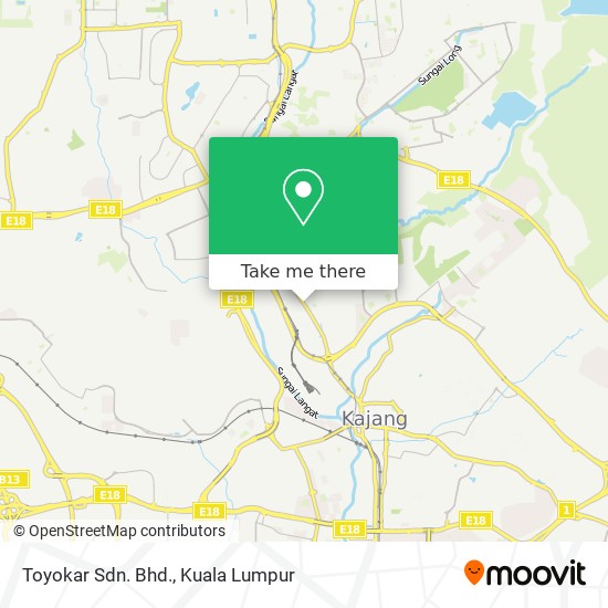 Toyokar Sdn. Bhd. map