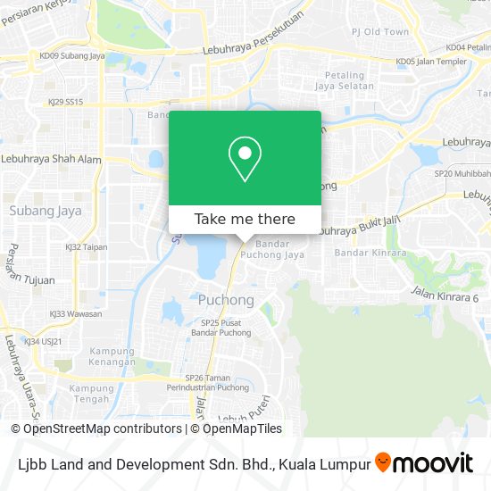 Ljbb Land and Development Sdn. Bhd. map