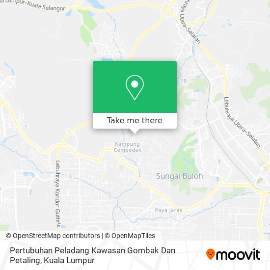 Peta Pertubuhan Peladang Kawasan Gombak Dan Petaling