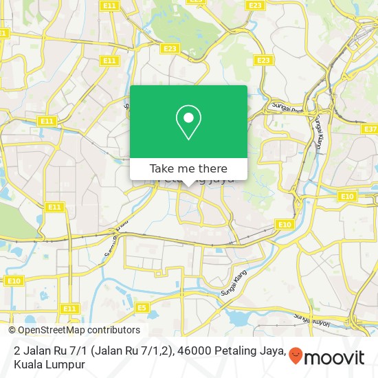 2 Jalan Ru 7 / 1 (Jalan Ru 7 / 1,2), 46000 Petaling Jaya map