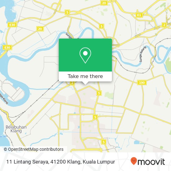 11 Lintang Seraya, 41200 Klang map