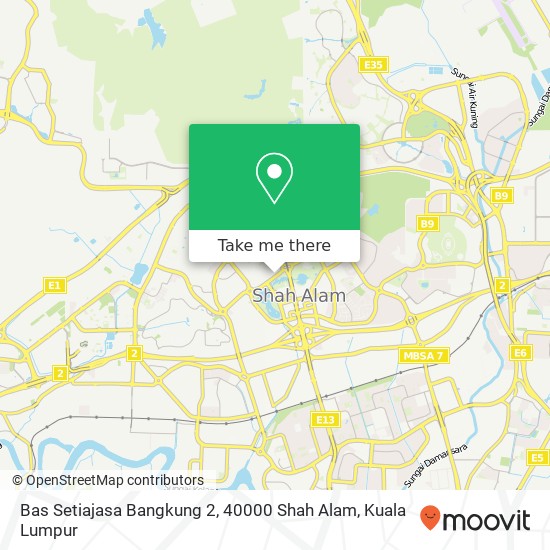 Bas Setiajasa Bangkung 2, 40000 Shah Alam map