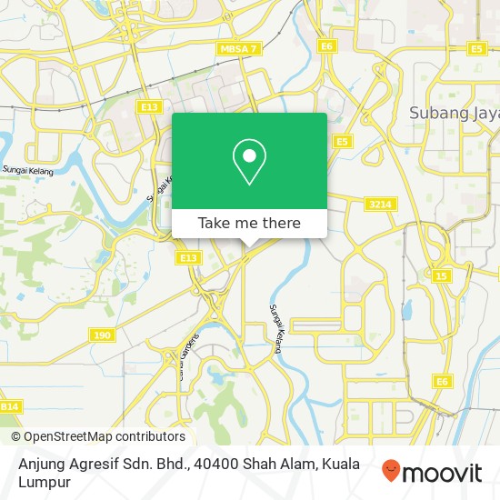 Anjung Agresif Sdn. Bhd., 40400 Shah Alam map