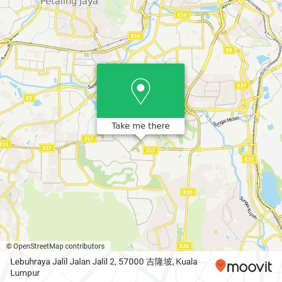Peta Lebuhraya Jalil Jalan Jalil 2, 57000 吉隆坡