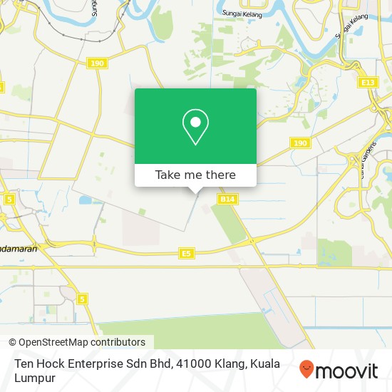 Peta Ten Hock Enterprise Sdn Bhd, 41000 Klang