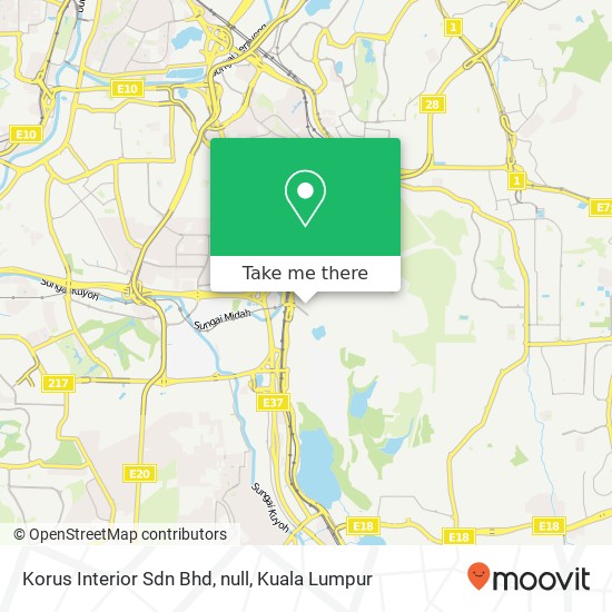 Korus Interior Sdn Bhd, null map