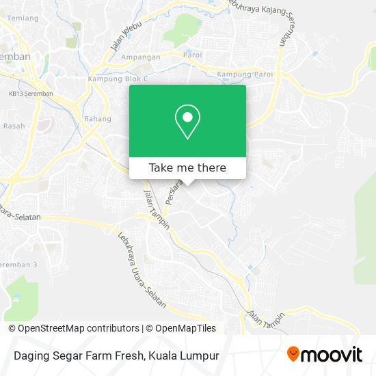 Daging Segar Farm Fresh map