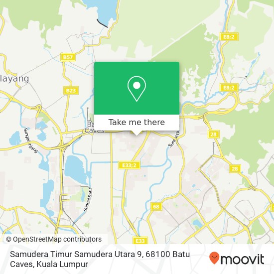 Samudera Timur Samudera Utara 9, 68100 Batu Caves map